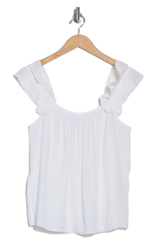 RAMY BROOK RAMY BROOK LEAH RUFFLE STRAP TANK