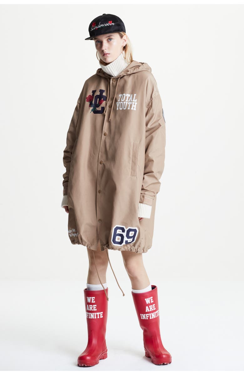 Undercover Rose Embroidered Logo Cap, Alternate, color,