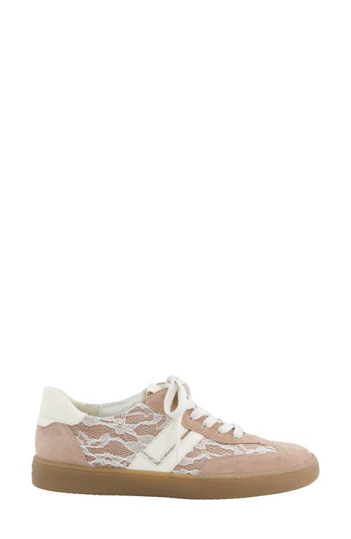 Paul Green Becki Sneaker In Powder White Combo
