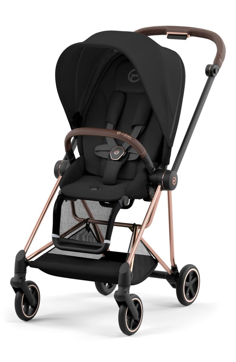 CYBEX MIOS 3 Compact Lightweight Stroller, Main, color, Sepia Black