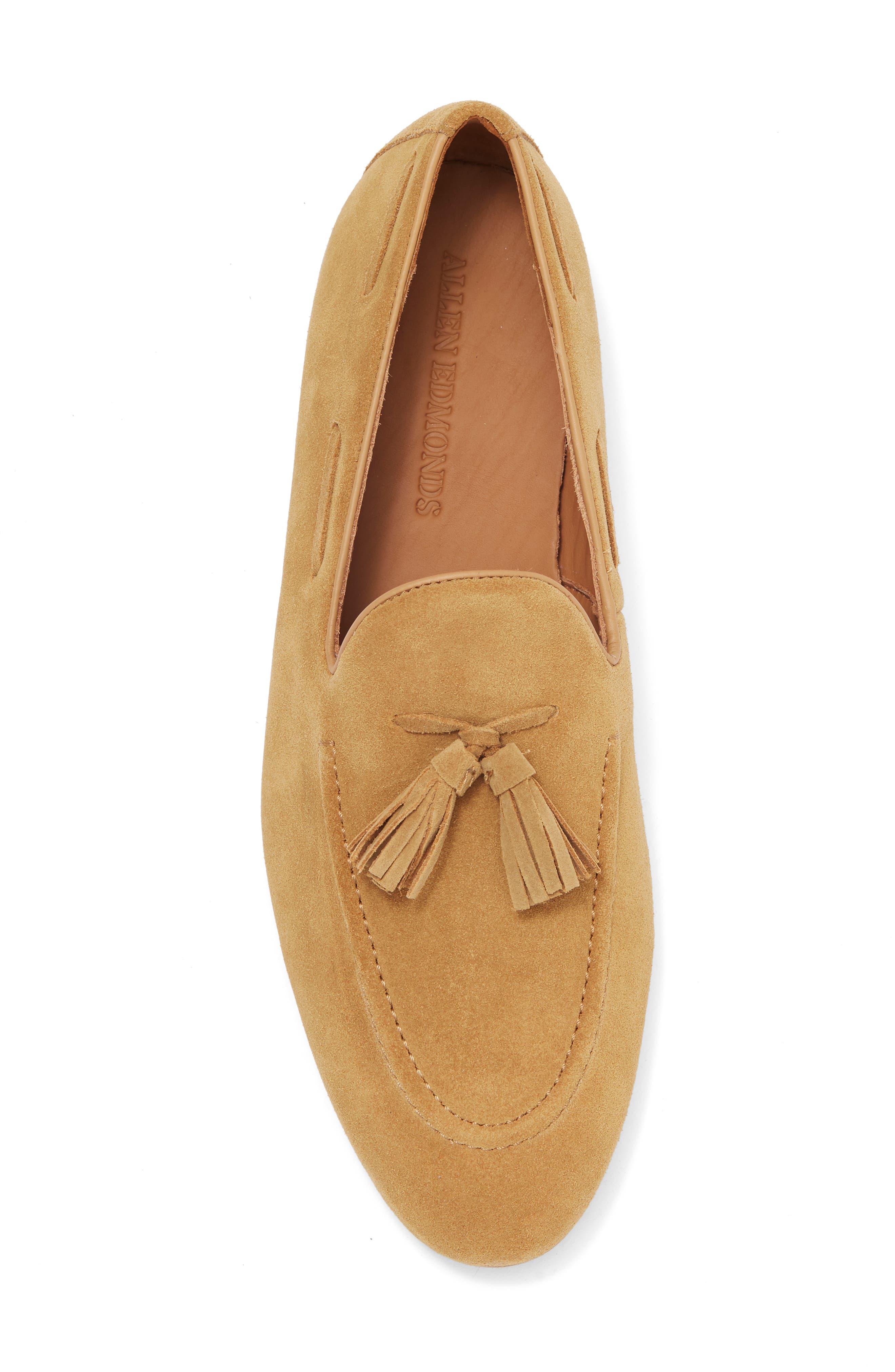 Allen Edmonds Presley Tassel Loafer, Alternate, color, Ochre