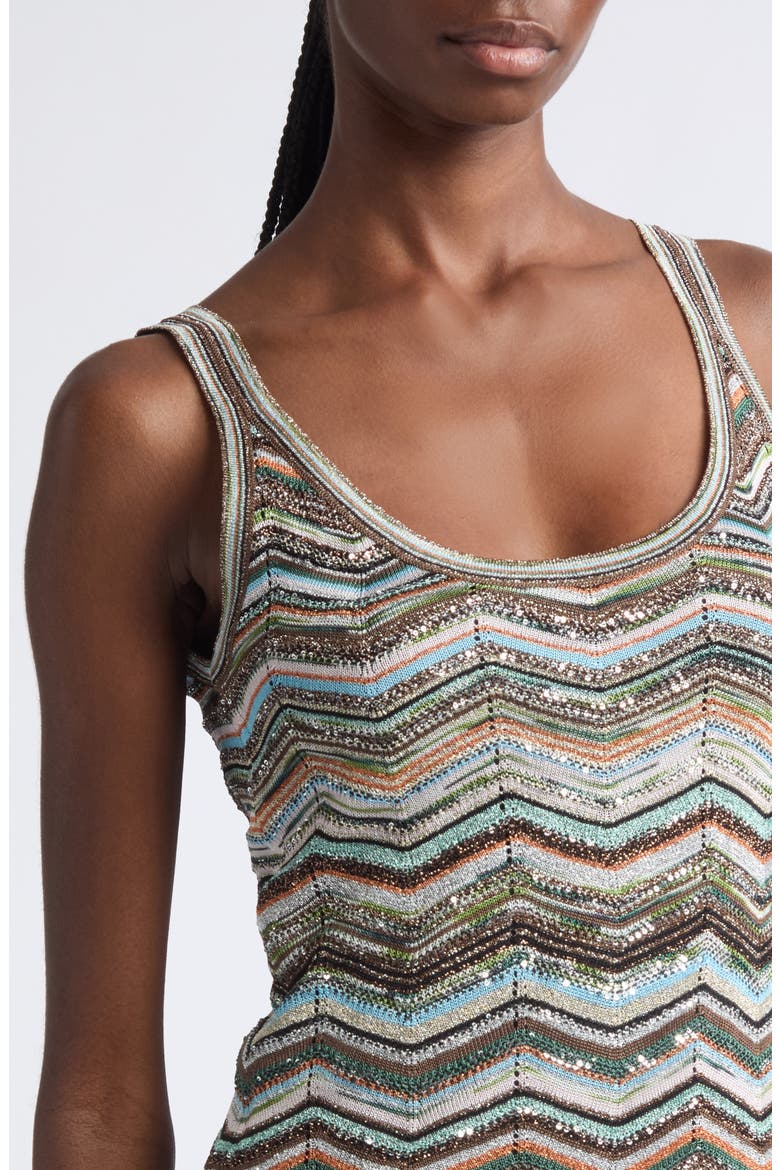 Sequin Metallic Jacquard Sweater Dress, Alternate, color, SMSPO