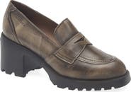 Wonders G-7201 Penny Loafer Lug Pump