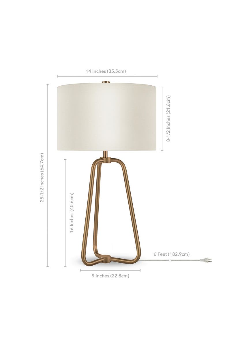 ADDISON AND LANE Marduk Table Lamp - Antique Brass, Alternate, color,