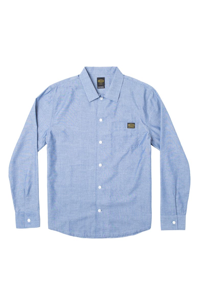 RVCA Day Shift Button-Up Shirt, Alternate, color,