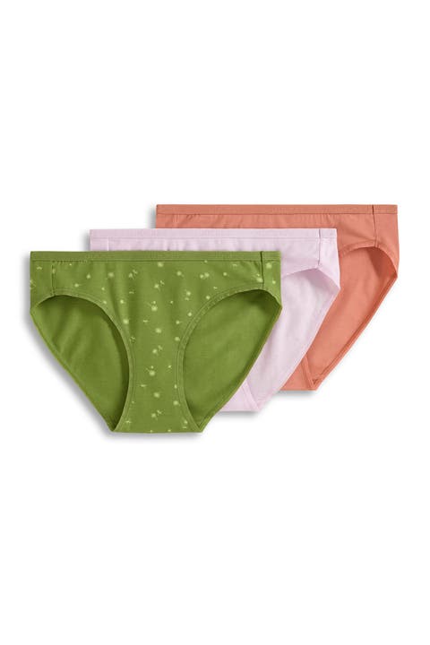 Women's Organic Cotton Stretch Bikini - 3 Pack