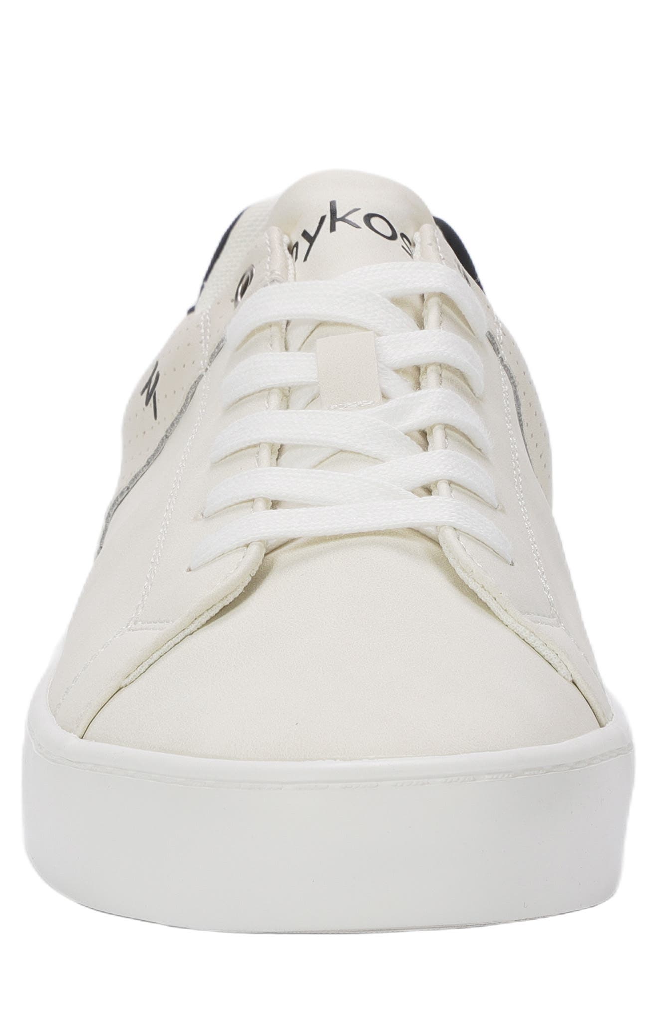Vance Low Top Sneaker, Alternate, color, WHITE/ BLACK