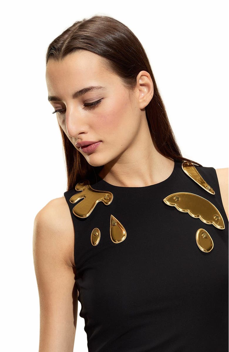 Cynthia Rowley Calypso Mini Knit Dress, Alternate, color, 