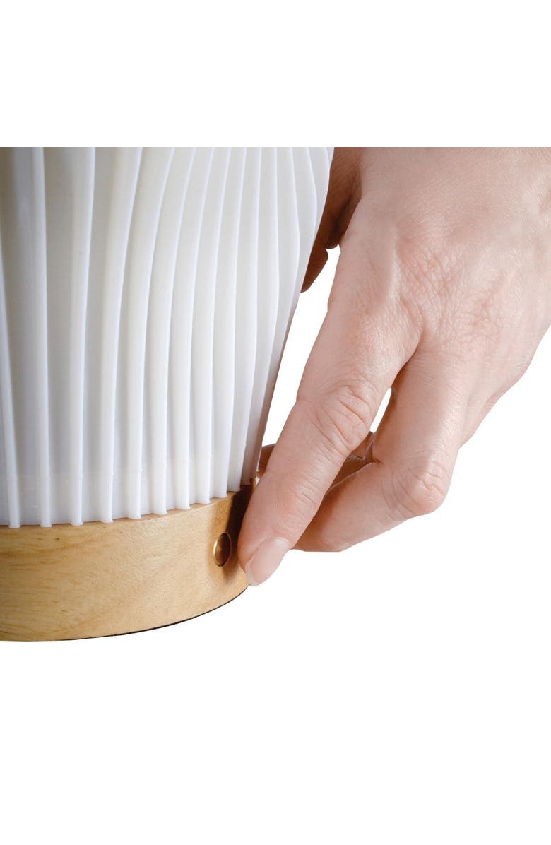 Kaplan Early Learning Company Spiral Swirl Cordless Lamp, Alternate, color, White