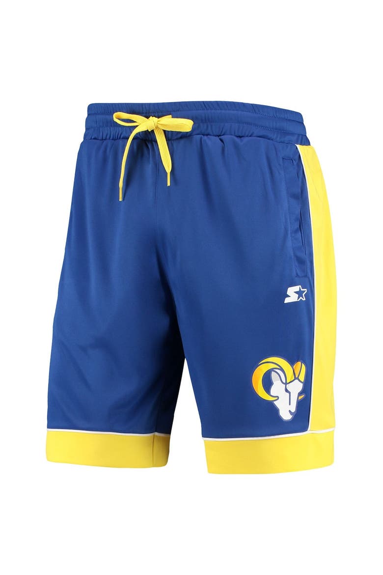 Men's Starter Royal/Gold Los Angeles Rams Fan Favorite Fashion Shorts, Alternate, color, Royal
