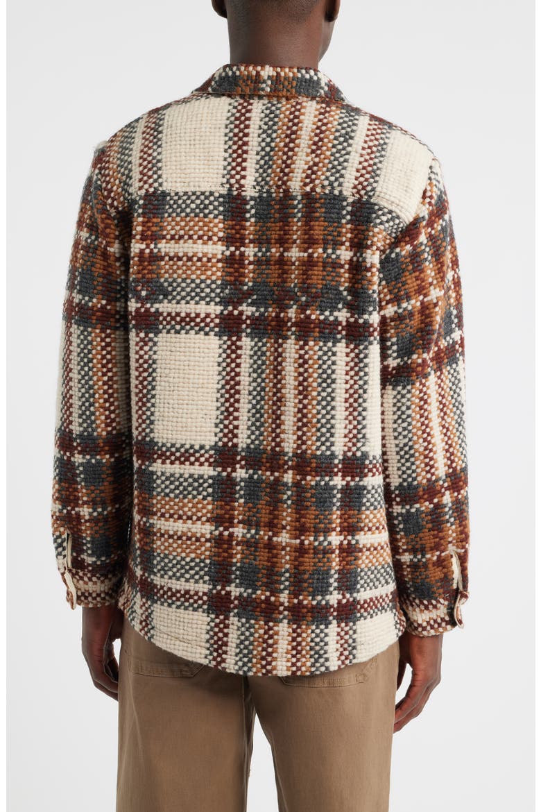 Whiting Plaid Overshirt, Alternate, color, ECRU / MULTI