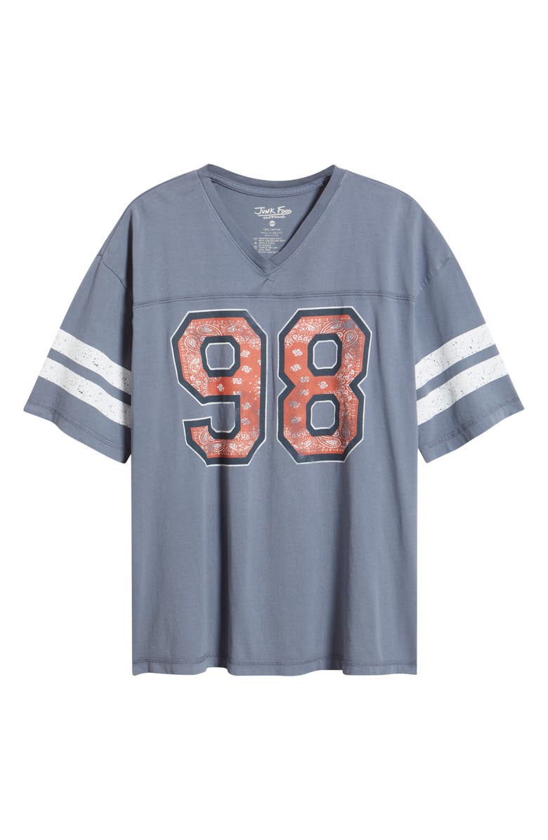 Junk Food 98 T-Shirt, Alternate, color, Indigo Blue