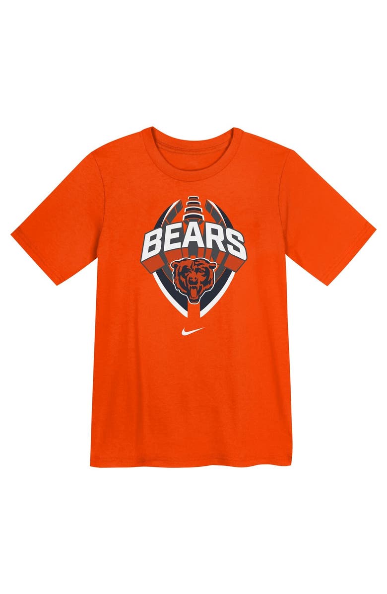 Nike Preschool Nike Orange Chicago Bears Icon Legend Performance T-Shirt, Alternate, color, Orange