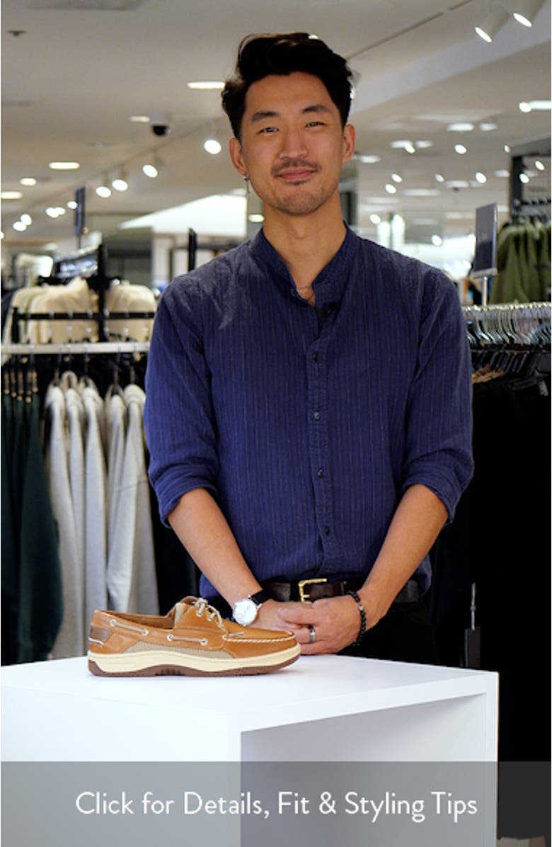 Billfish 3-Eye Boat Shoe, sales video thumbnail