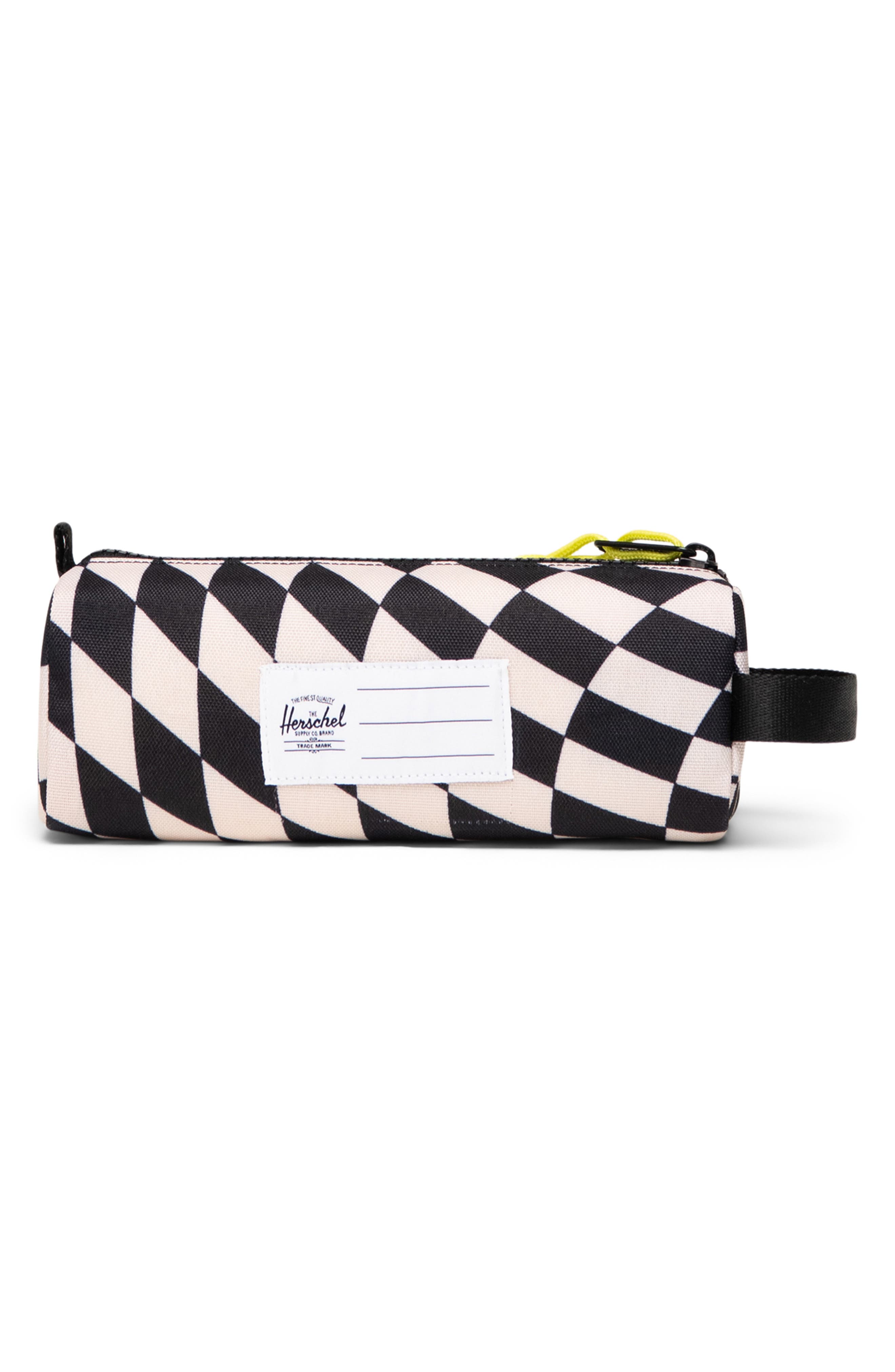 Settlement Pencil Case, Alternate, color, WARP CHECK