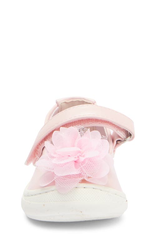 Nina Kids' Ginella Rosette Mary Jane Sneaker In Pink