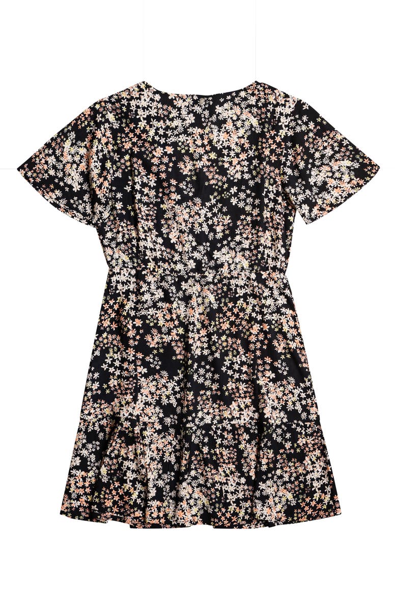 Roxy Summer Flow Floral Minidress, Alternate, color, 