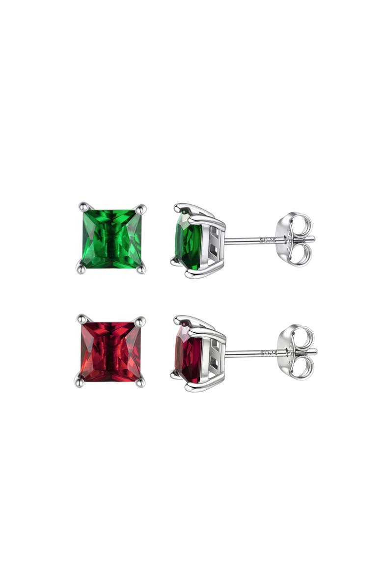 Donatello Gian 2pk Sterling Silver Earrings Set, Main, color, Silver