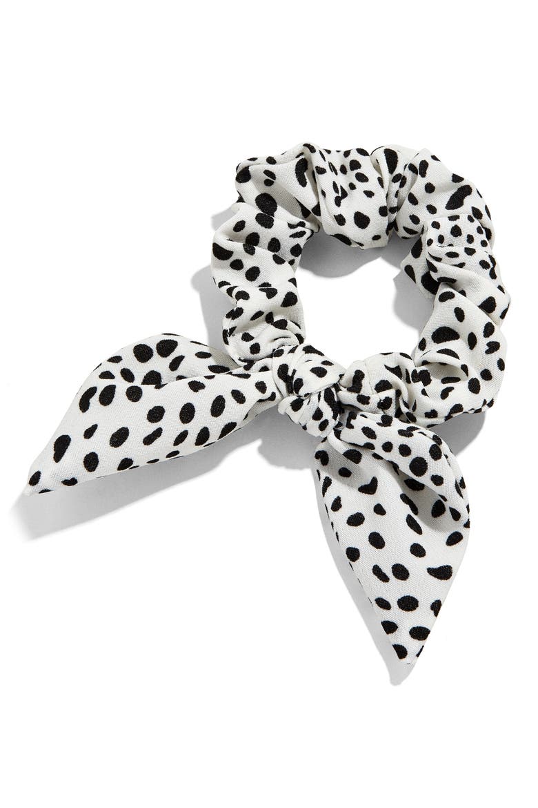 Marable Scrunchie, Main, color, BLACK