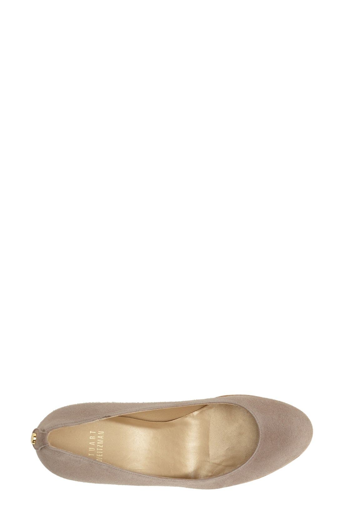 Stuart Weitzman 'York' Wedge Pump, Alternate, color, 
