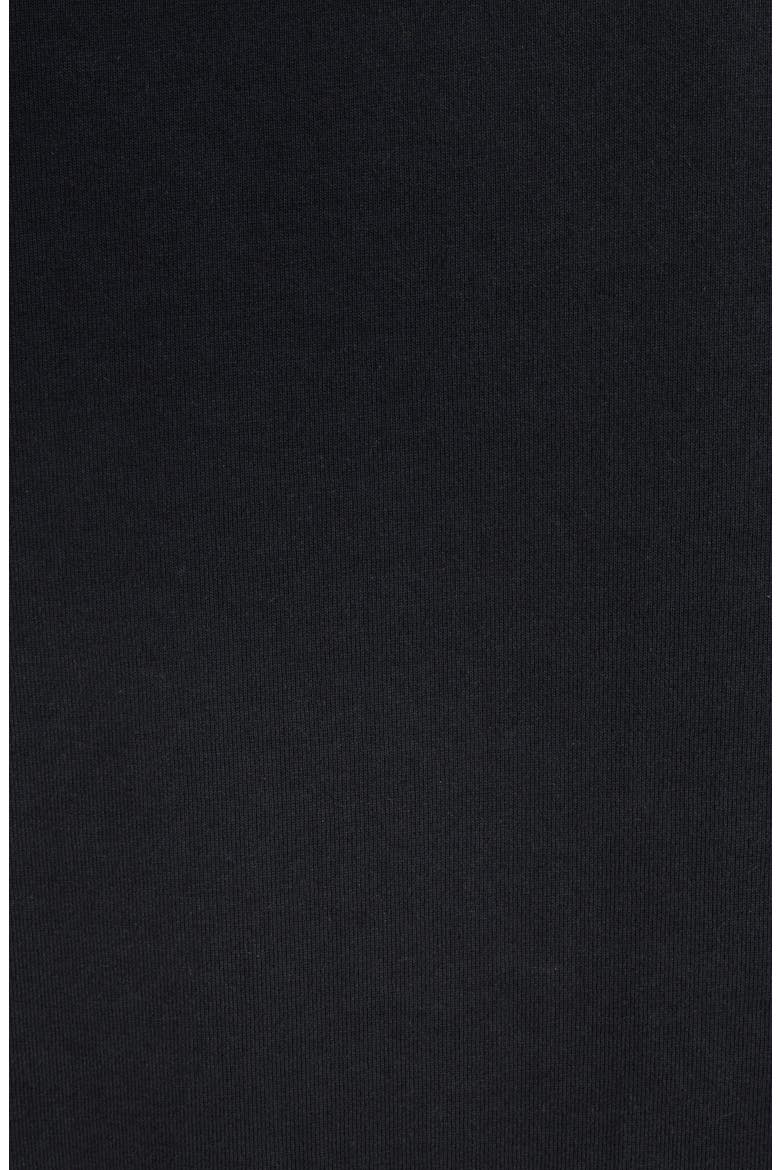 Logo Patch Organic Cotton T-Shirt, Alternate, color, BLACK