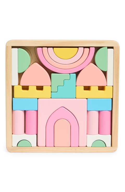 Wooden Castle Block Set