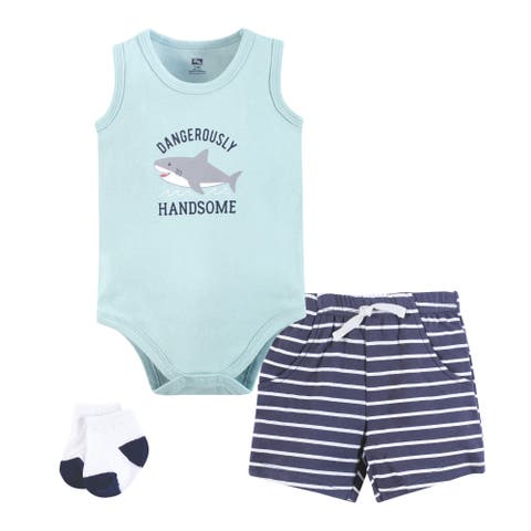 Bodysuit, Short and Sock (Baby)
