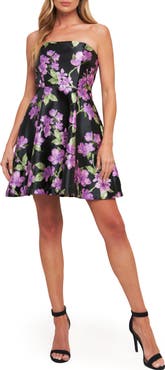 FLYING TOMATO Strapless Minidress