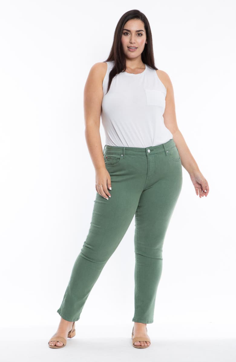 SLINK Jeans Slim Fit Jeans, Alternate, color, Myrtle