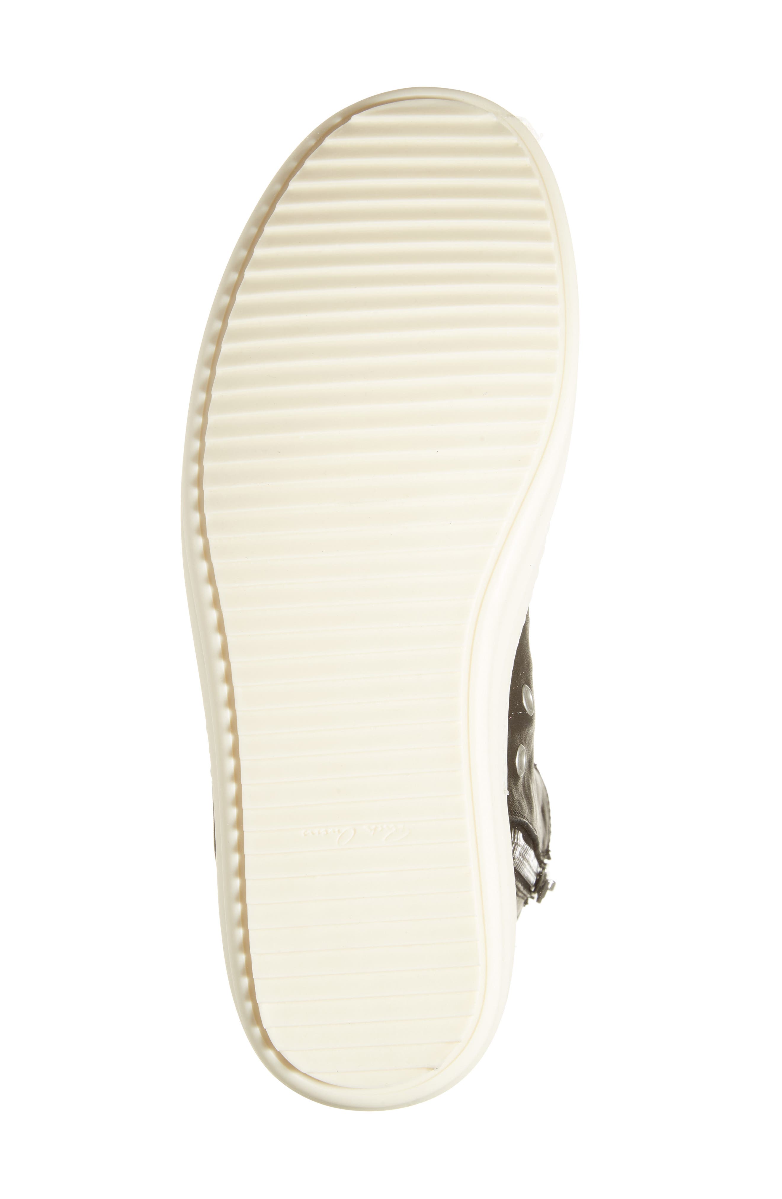 Rick Owens Hollywood Leather High Top Sneaker, Alternate, color, 