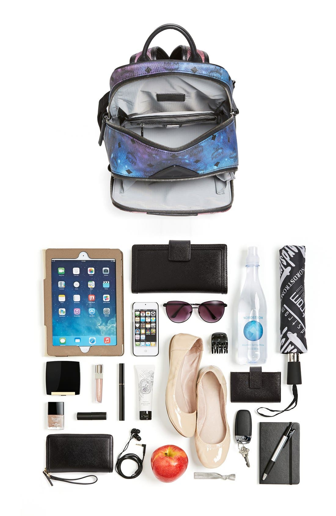 MCM 'Small Galaxy Series' Backpack, Alternate, color, 