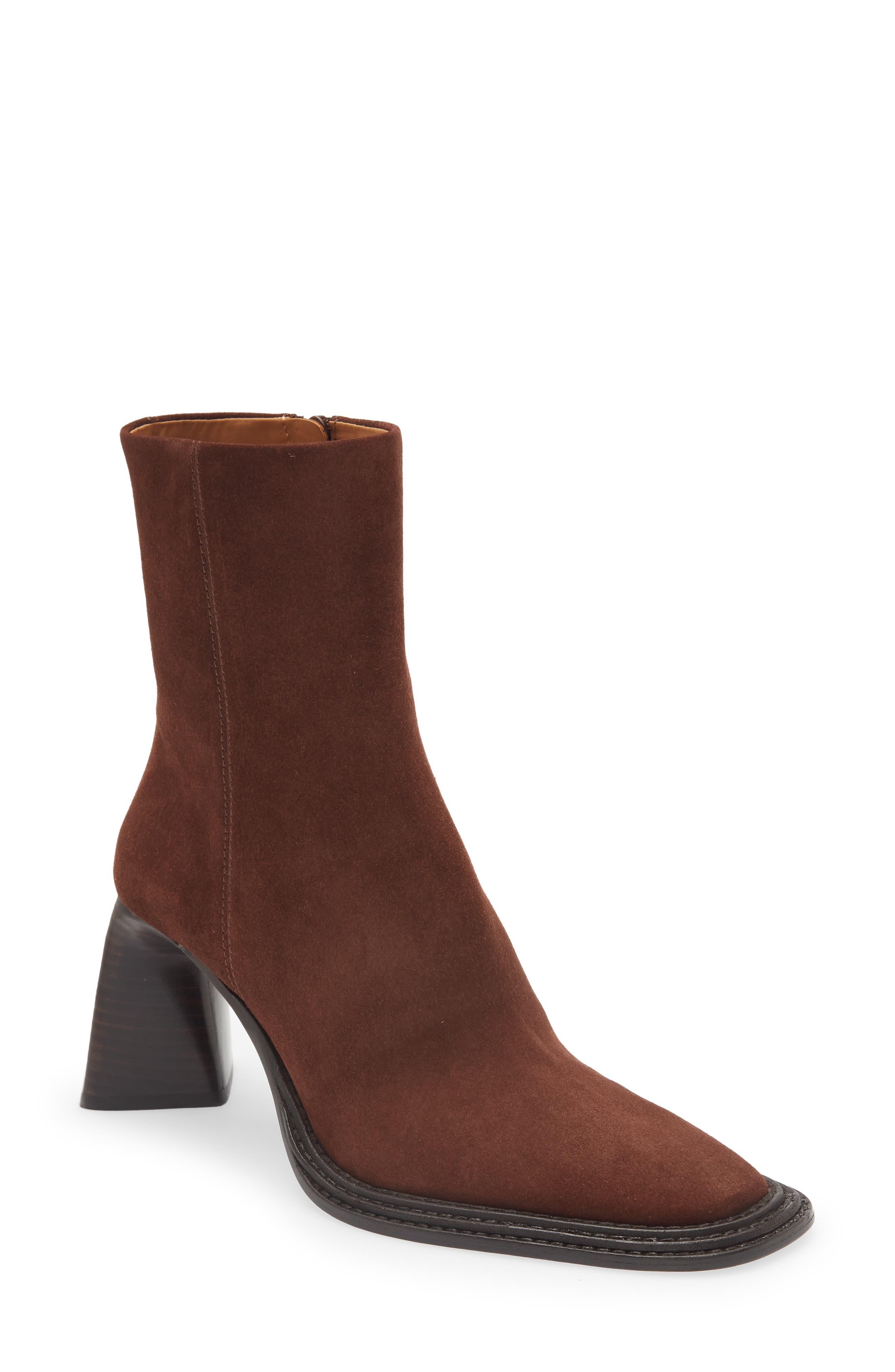 Alexander Wang Booker Square Toe Bootie, Main, color, 