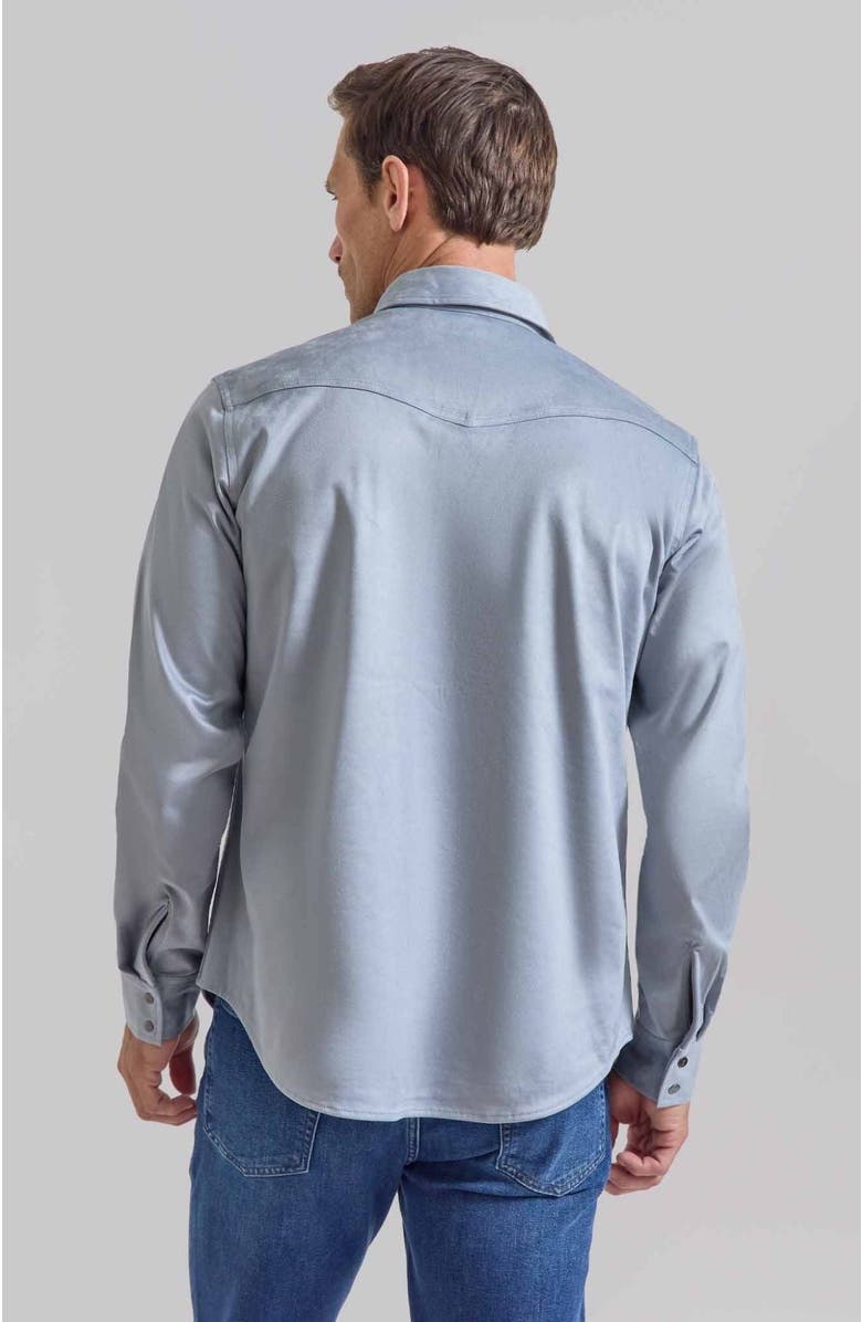 Rye 51 The Wyatt Lite Shirt Jacket, Alternate, color, Sky Blue