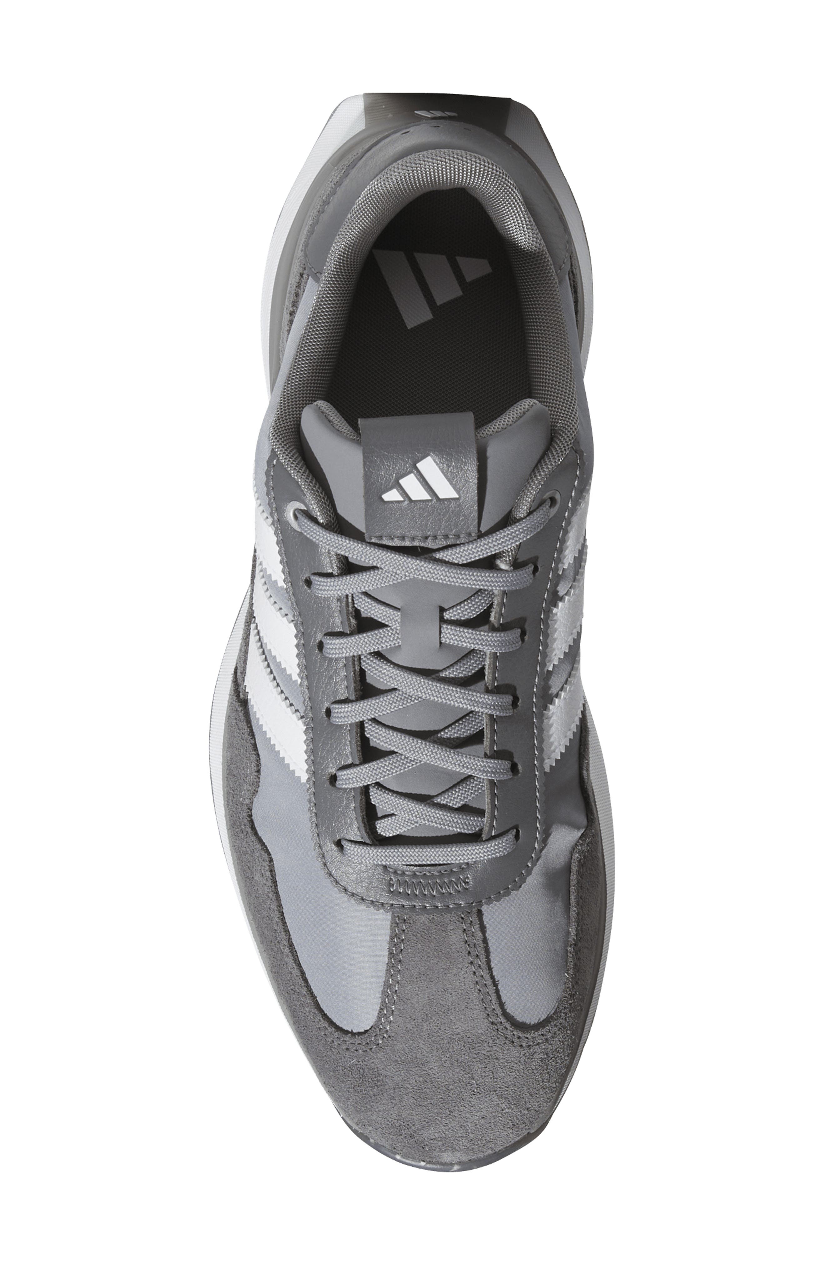 adidas S2G 26 Waterproof Spikeless Golf Shoe, Alternate, color, Grey/ White/ Grey