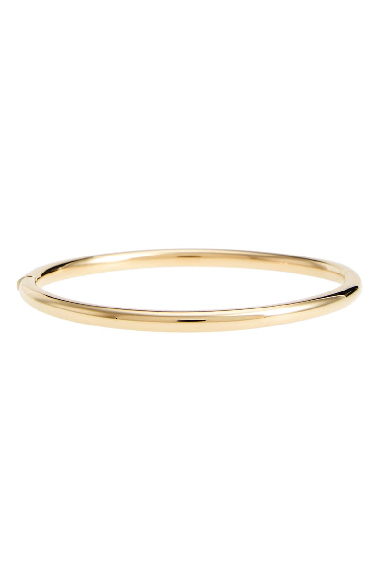 Roberto Coin Slim Bangle Bracelet, Main, color,