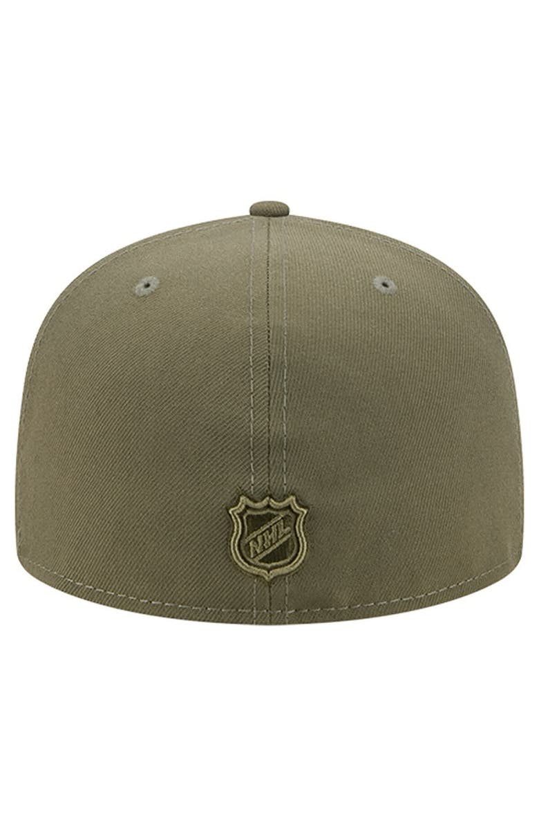 New Era Men
s New Era Olive Washington Capitals Military Appreciation Flag 59FIFTY Fitted Hat, Alternate, color, Olive