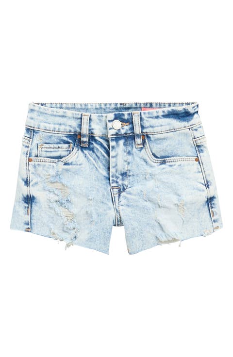 Kids' Cut Off Denim Shorts (Big Kid)