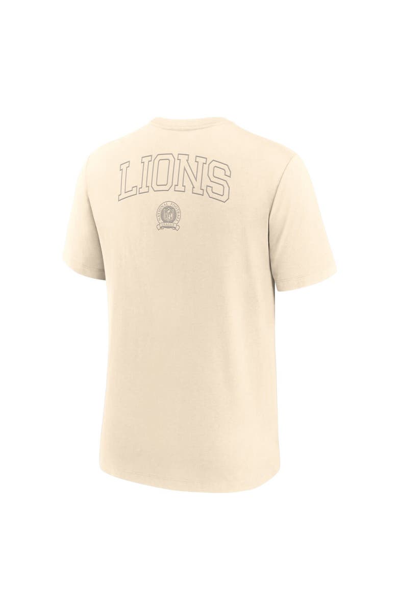 Nike Men's Nike Cream Detroit Lions Glory Tri-Blend T-Shirt, Alternate, color, Cream