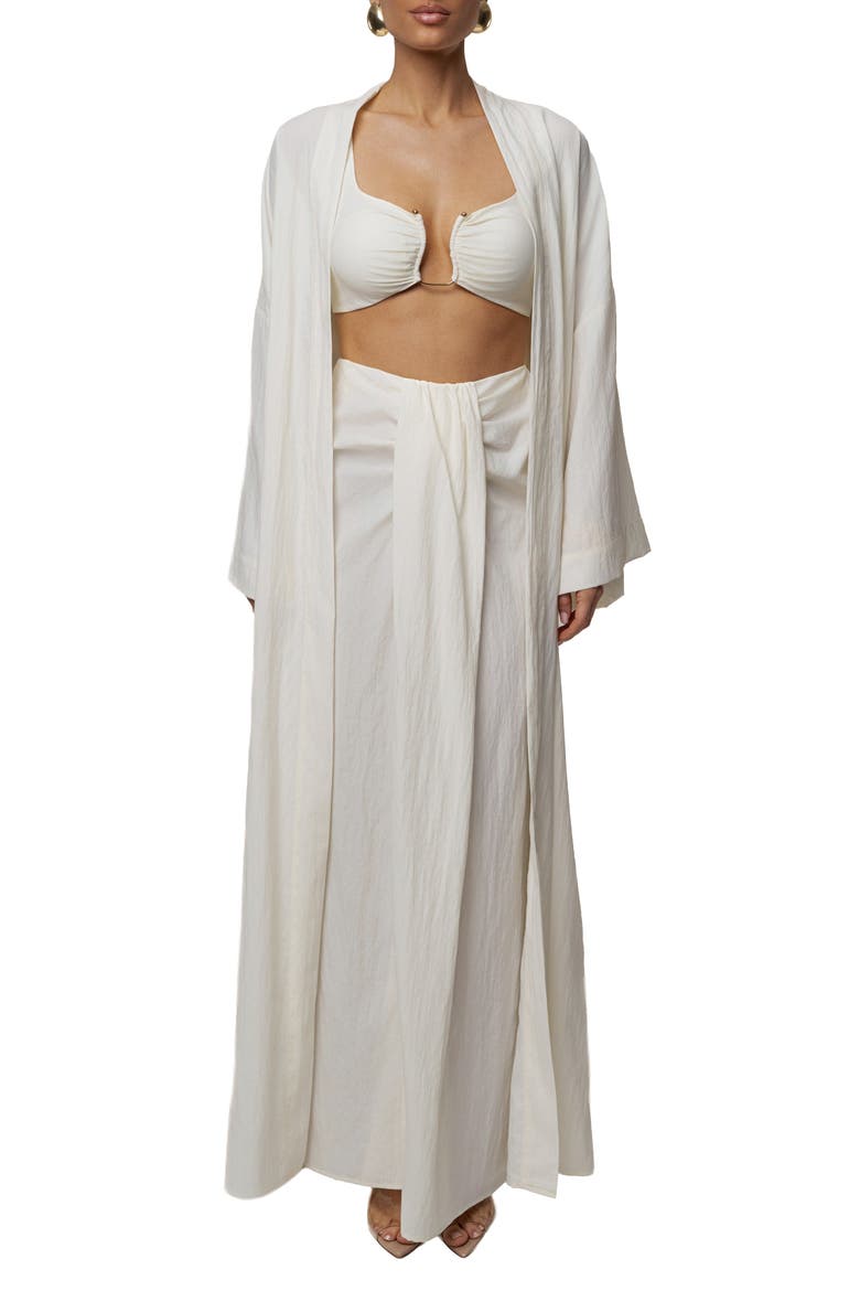 Desert Oasis Duster, Alternate, color, Ivory