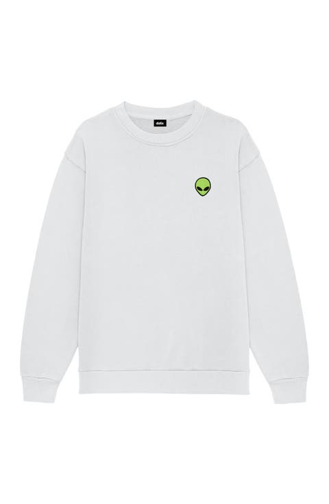 Alien Heavyweight Relaxed Mens Sweatshirt