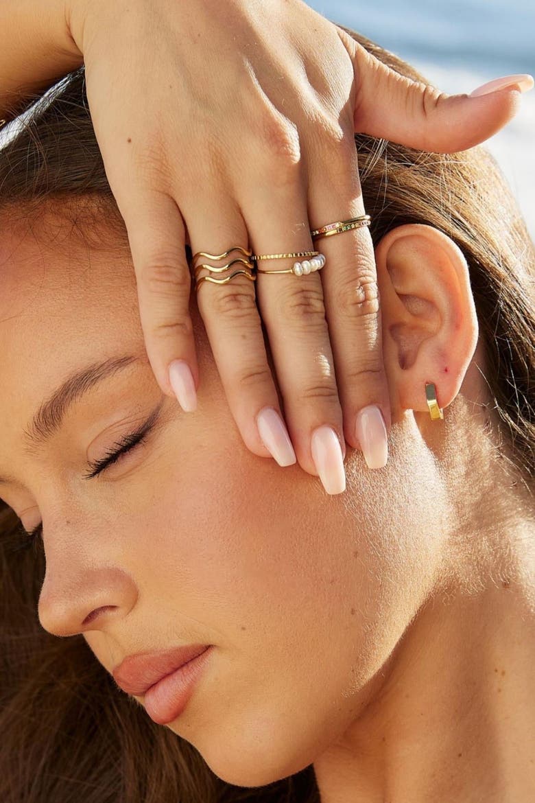 Ocean Ring, Alternate, color, Gold