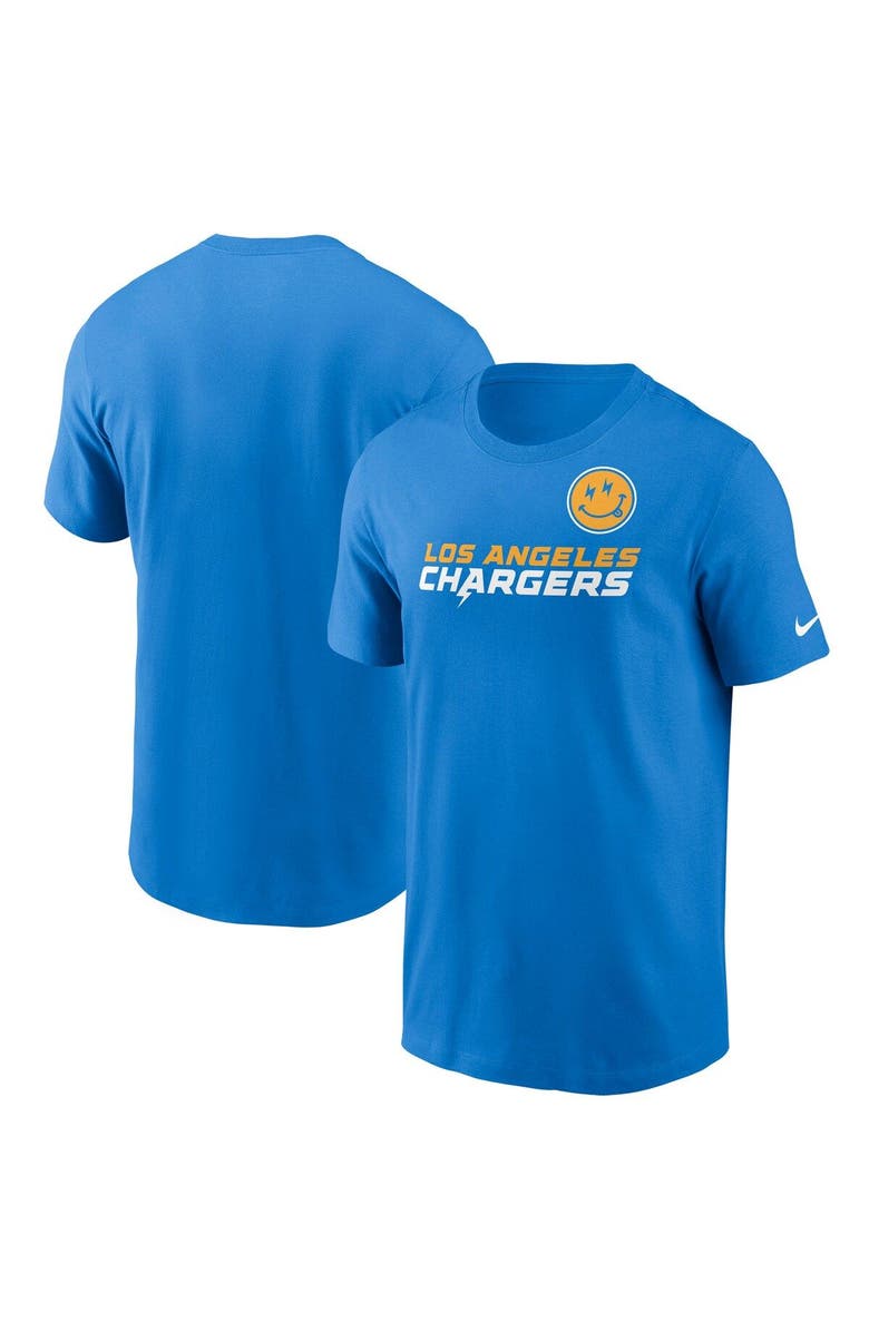 Nike Men's Nike Powder Blue Los Angeles Chargers Hometown Collection Bolts T-Shirt, Main, color, Powder Blue