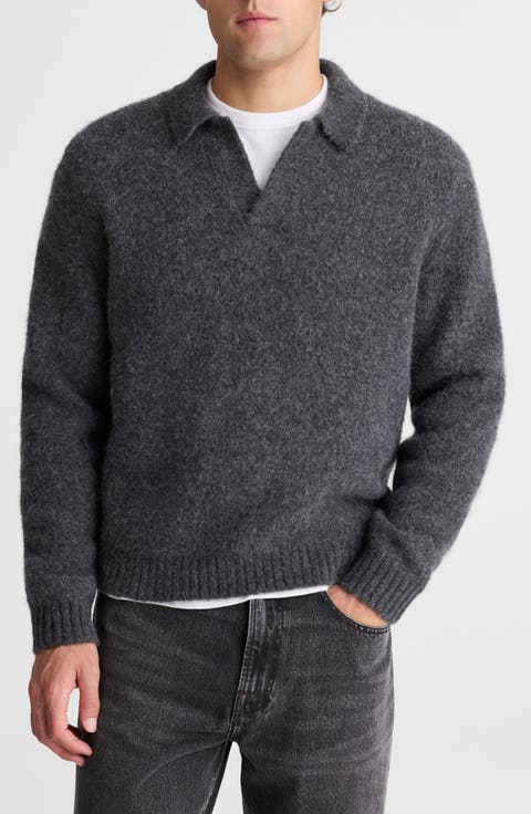 Open Collar Sweater