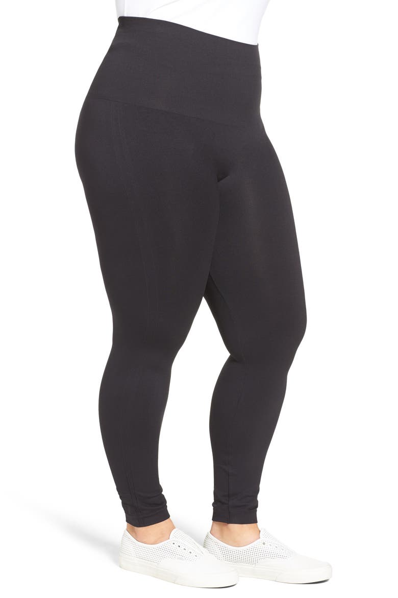 Look At Me Now Seamless Leggings, Alternate, color, VERY BLACK