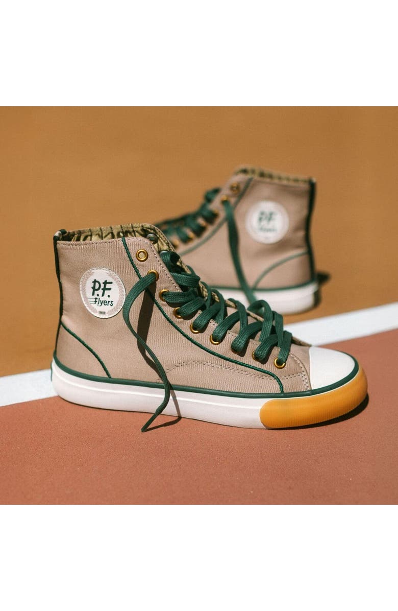 P.F. Flyers All-American Clubhouse High-Top Sneaker, Alternate, color, Gray-Green