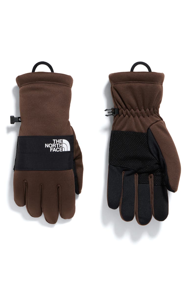 Sierra Etip Tech Gloves, Main, color, DARK CHESTNUT
