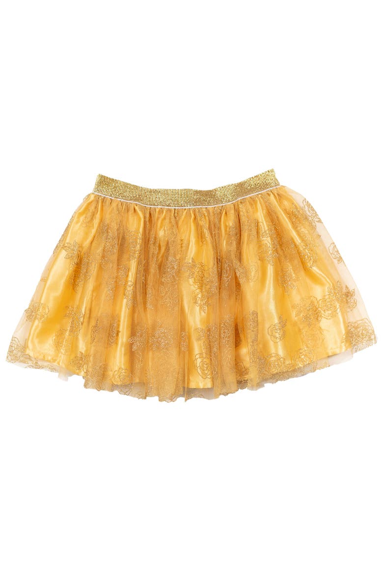 Disney T-Shirt Skirt & Scrunchie Set, Alternate, color, Belle White White