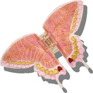 Solar Eclipse Swallowtail Butterfly Hair Clip