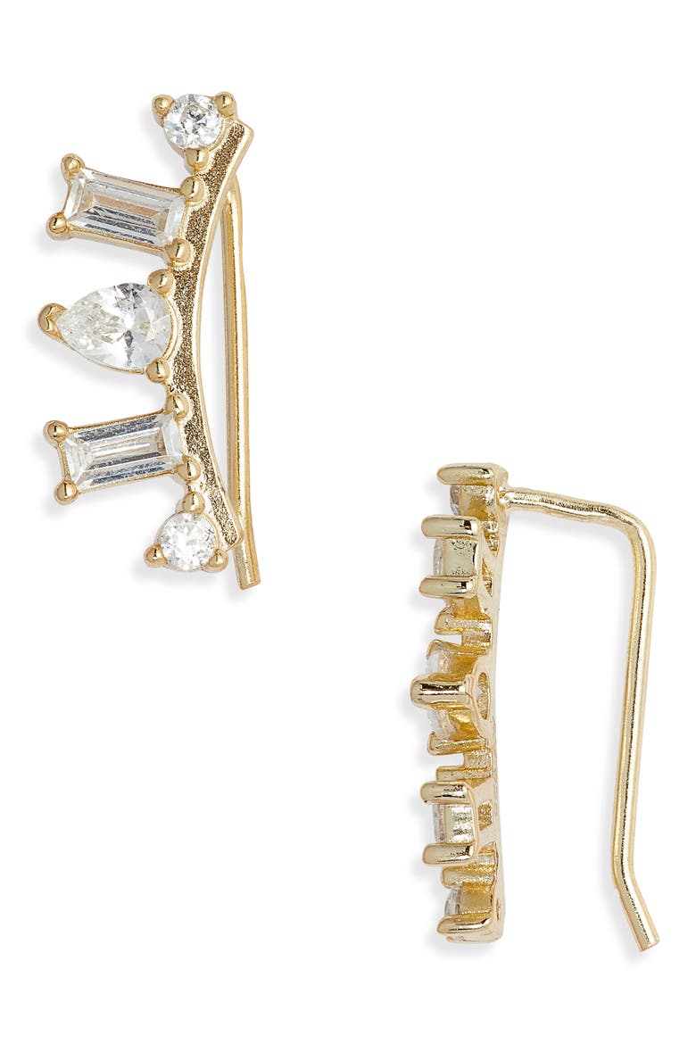 Baguette Ear Crawlers, Main, color, GOLD