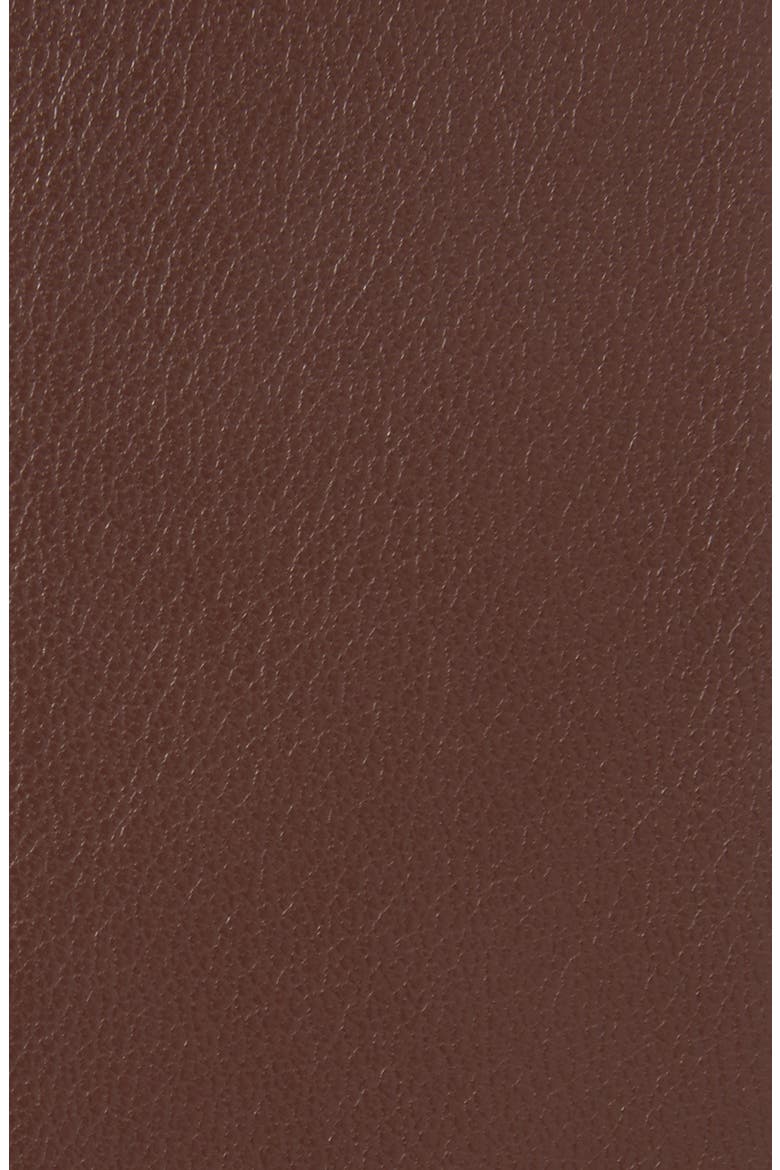 Multi Keeper Faux Leather Belt, Alternate, color, CHOCOLATE